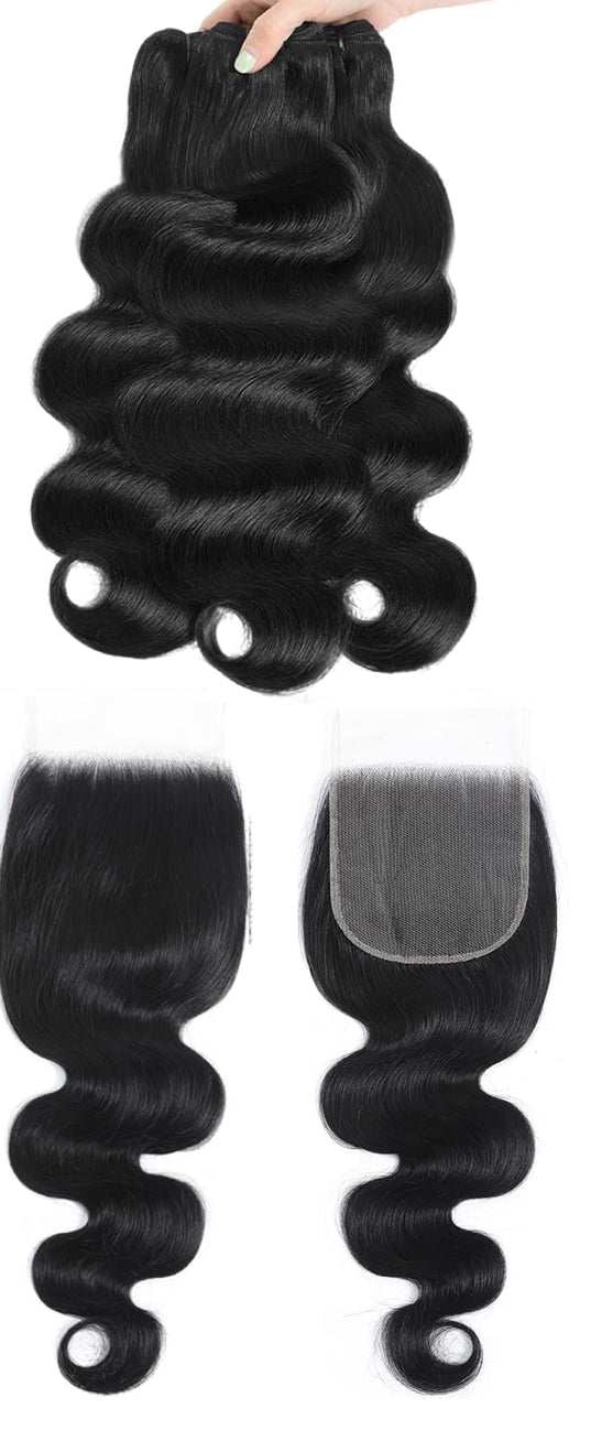 Virgin Bundles (3) Closure Included